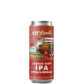 McLEOD'S LIQUID HOP CYRO ABSTRAX IPA 440ml CAN