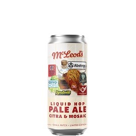 McLEOD'S LIQUID HOP CYRO ABSTRAX PALE ALE 440ml CAN