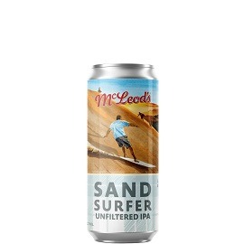 McLEOD'S SAND SURFER UNFILTERED IPA 440ml CAN