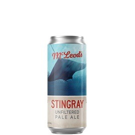 McLEOD'S STINGRAY UNFILTERED PALE ALE 440ml CAN