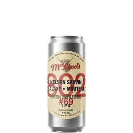 McLEOD'S FRESH UNFILTERED IPA #69 440ml CAN