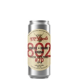 McLEOD'S FRESH UNFILTERED IPA #70 440ml CAN